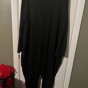 Plus size catsuit.